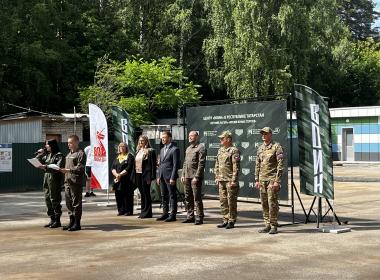 Директор Центра «ВОИН» открыл смену «Время юных героев» в Татарстане