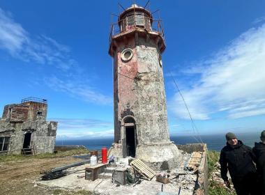 Директор Центра «ВОИН» посетил остров Шумшу, где создается военно-исторический мемориальный комплекс