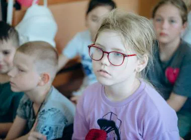 Хабаровские инструкторы провели патриотическое занятие для учащихся лицея