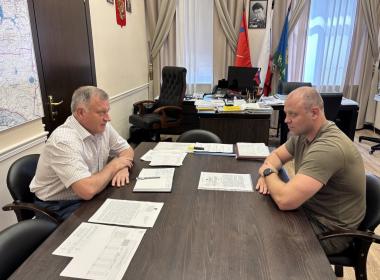 Директор Центра «ВОИН» провел встречу с первым заместителем губернатора Волгоградской области