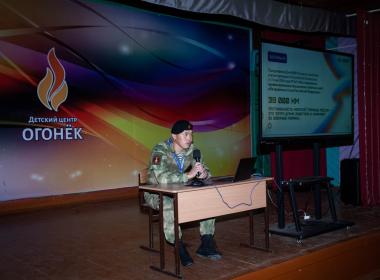 Инструктор Центра «ВОИН» в Бурятии рассказал курсантам, как служил во флоте