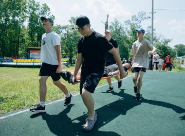 Центра «ВОИН» провел серию мастер-классов для воспитанников лагеря «Олимп»