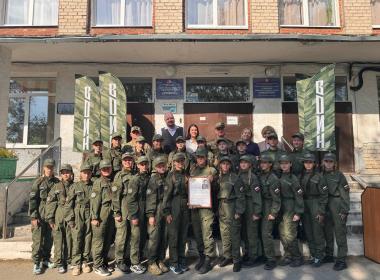 Торжественное открытие второй смены военно-спортивного лагеря «Время юных героев» состоялось в Свердловской области.