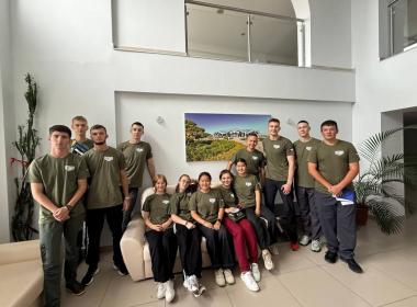 Курсанты Центра «ВОИН» в Бурятии участвуют в проекте «Лидерский десант»