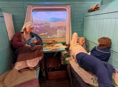 Инструкторы и курсанты филиала Центра «ВОИН» посетили передвижную выставку-музей «Поезд Победы».