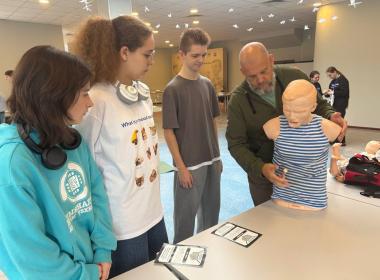 Центр «ВОИН» провел мастер-классы для одаренных детей из России и Белоруссии