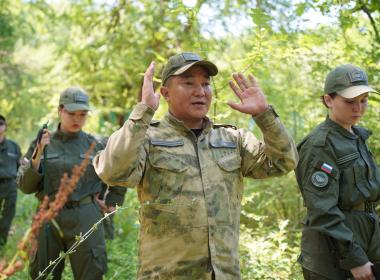 В Калмыкии завершилась первая смена «Время юных героев» Центра «ВОИН»