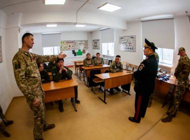 Центр «ВОИН» в Бурятии посетил генерал из Монголии